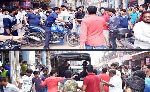 মোটরসাইকেল ‘চুরির সময়’ হাতেনাতে আটক পুলিশ সদস্য