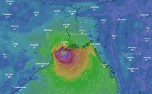 জেনে নিন ঘুর্ণিঝড় বুলবুল-এর সবশেষ তথ্য