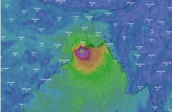 দুর্বল হয়ে পড়েছে বুলবুল, নামলো মহাবিপদ সংকেত