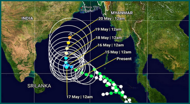 দুঃসংবাদ দিল আবহাওয়া অধিদফতরঃ সরাসরি বাংলাদেশে যে অঞ্চলে আঘাত হানতে ‘আম্ফান’