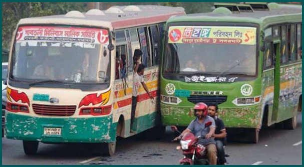 নতুন নিয়মে যত টাকা হচ্ছে ১৫ টাকার বাস ভাড়া