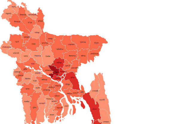 করোনায় বিভাগ ভিত্তিক সুস্থতার সংখ্যা প্রকাশ