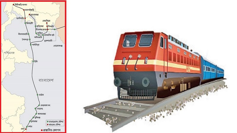 যে কারণে বাংলাদেশের ভেতর দিয়ে ট্রেন চালাতে চায় ভারত