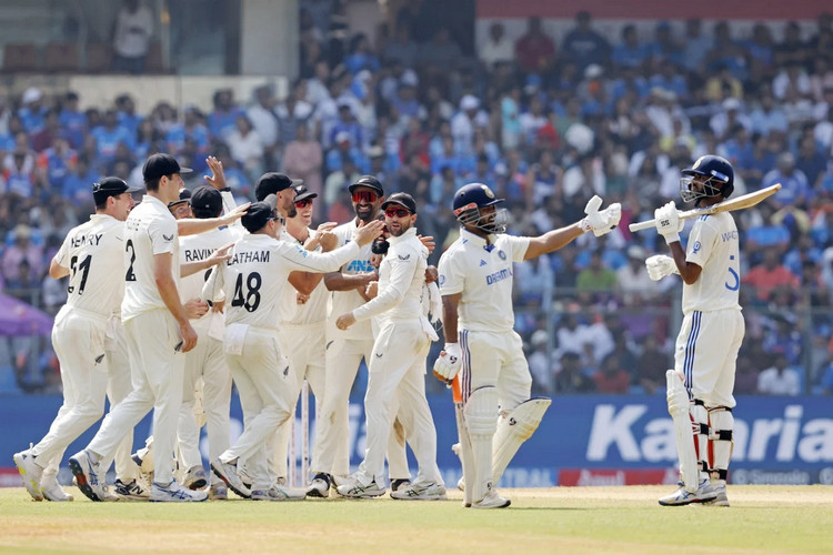 ইতিহাসের সবচেয়ে বড় লজ্জা: শেষ হলো ভারত বনাম ‍নিউজিল্যান্ডের ৩য় টেস্ট ম্যাচ, দেখেনিন ফলাফল