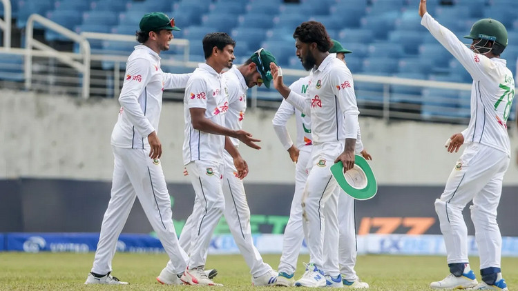 শেষ হলো বাংলাদেশ বনাম ওয়েস্ট ইন্ডিজের মধ্যকার দ্বিতীয় টেস্ট ম্যাচ, দেখেনিন ফলাফল