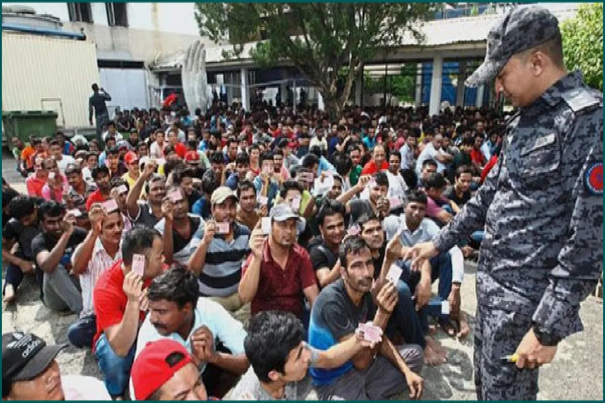 যে কারনে বিপুলসংখ্যক অভিবাসীকে আটক করল মালয়েশিয়ান সরকার