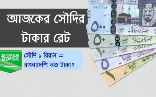 আবারও কমলো সৌদি রিয়াল রেট, দেখেনিন আজকের রেট কত