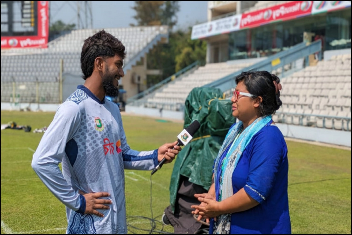 ভাইয়ের ইন্টারভিউ নিলেন বোন, সাংবাদিক হলেন ভাইও