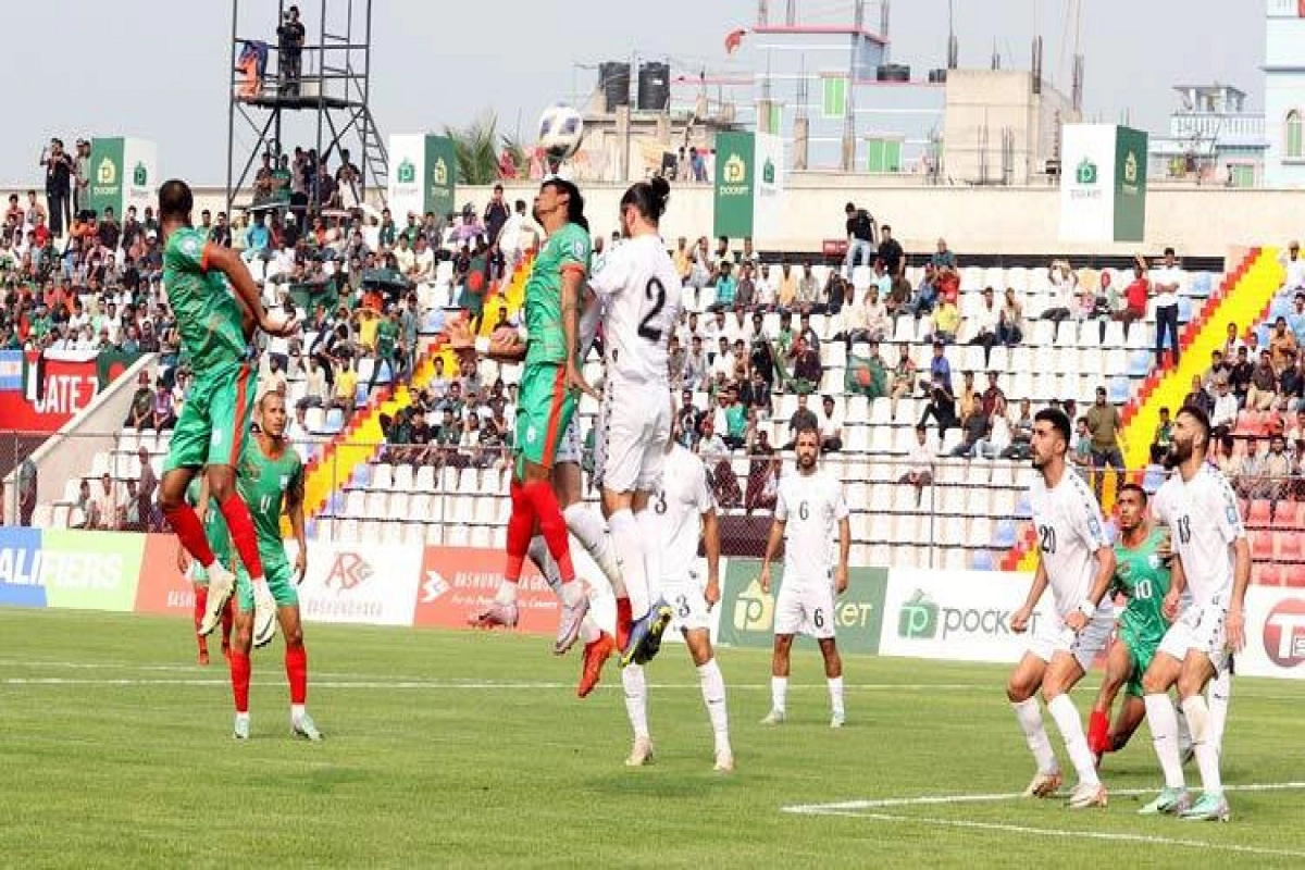 চরম উত্তেজনায় শেষ হলো বাংলাদেশ বনাম ফিলিস্তিনের মধ্যকার ম্যাচ, দেখেনিন ফলাফল