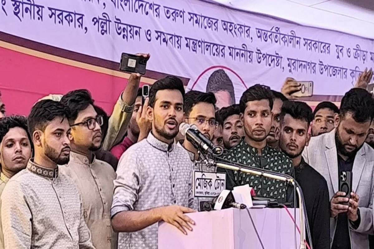 কুমিল্লাকে বিভাগ করা হবে কিনা জানালেন স্থানীয় সরকার ও ক্রীড়া উপদেষ্টা আসিফ মাহমুদ